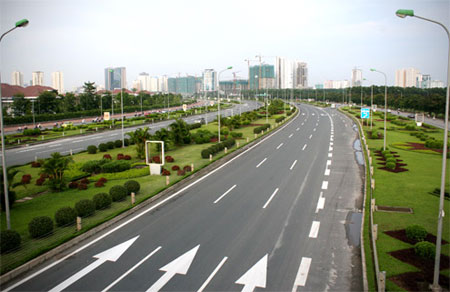 Đại lộ Thăng Long được điều chỉnh lên 120km/h.
